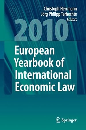Bild des Verkufers fr European Yearbook of International Economic Law 2010 zum Verkauf von moluna