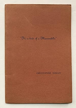 It's a Kind of a Memorabilia: A Letter About The Trojan Horse Written to F. P. Frazier (of J. B. ...