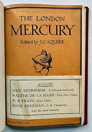 Imagen del vendedor de The London Mercury, vol. IV [4], no. 22, August 1921 a la venta por George Ong Books