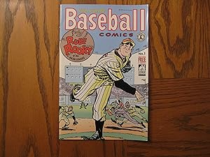 Baseball Comics #1 Reprint of 1949 Will Eisner Issue with 4 Trading Cards Intact - High Grade