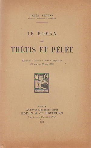 Seller image for Le roman de thtis et ple for sale by PRISCA