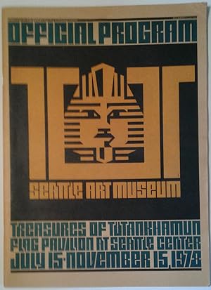 Official Program for the Treasures of Tutankhamun Exhibition By the Seattle Art Museum