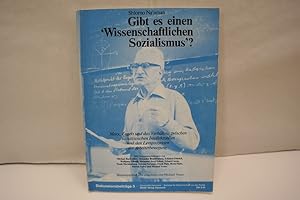 Seller image for Gibt es einen 'Wissenschaftlichen Sozialismus'? (= Diskussionsbeitrge 3 der Universitt Hannover) for sale by Antiquariat Wilder - Preise inkl. MwSt.