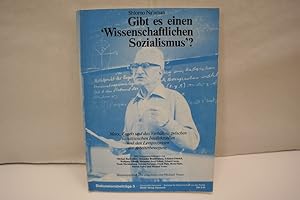 Gibt es einen 'Wissenschaftlichen Sozialismus'? (= Diskussionsbeiträge 3 der Universität Hannover)