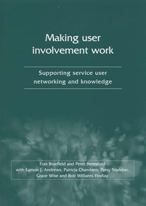 Immagine del venditore per Making User Involvement Work: Supporting Service User Networking and Knowledge venduto da WeBuyBooks