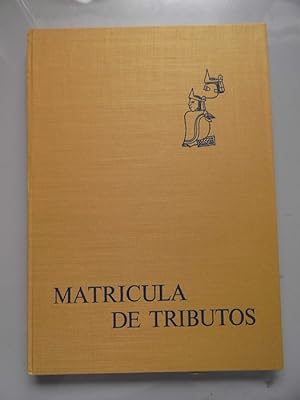 Codices Selecti Vol. LXVIII Matricula de Tributos (Codice de Moctezuma) Antropologia Mexico