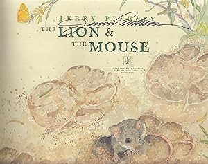 Seller image for The Lion and The Mouse (signed by Pickney) for sale by Old Book Shop of Bordentown (ABAA, ILAB)