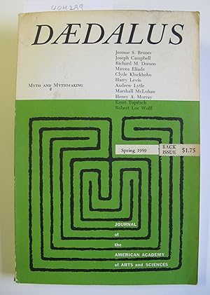 Seller image for Daedalus | Spring 1959 | Myth and Mythmaking for sale by The People's Co-op Bookstore