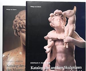 Bild des Verkufers fr Katalog der antiken Skulpturen des Museo del Prado in Madrid, Band 1 und 2, KOMPLETT !!! zum Verkauf von Berliner Bchertisch eG