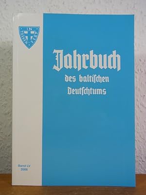Bild des Verkufers fr Jahrbuch des baltischen Deutschtums. Band LV, Jahrgang 2008 zum Verkauf von Antiquariat Weber