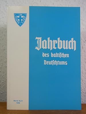 Bild des Verkufers fr Jahrbuch des baltischen Deutschtums. Band XLIII, Jahrgang 1996 zum Verkauf von Antiquariat Weber