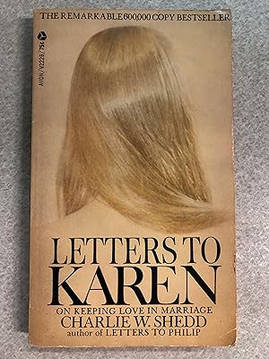 Bild des Verkufers fr Letters to Karen on Keeping Love in Marriage zum Verkauf von Rosario Beach Rare Books