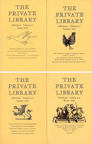 The private library. Quarterly Journal of the Private Libraries Association Fifth series, Volume ...