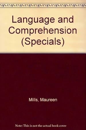 Imagen del vendedor de Language and Comprehension (Specials S.) a la venta por WeBuyBooks