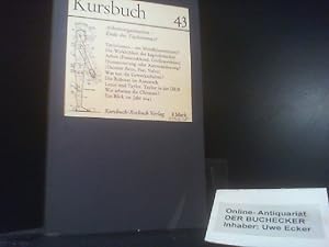 Bild des Verkufers fr Kursbuch 43 : Arbeitsorganisation - Ende des Taylorismus? Herausgegeben von Karl Markus Michel und Harald Wieser. Unter Mitarbeit von Hans Magnus Enzensberger. zum Verkauf von Der Buchecker