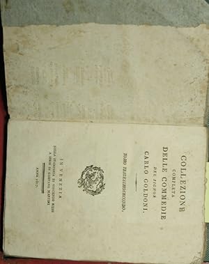 Collezione completa delle Commedie del signor Carlo Goldoni - Vol. XXXII