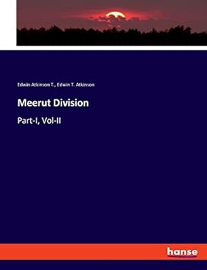 Bild des Verkufers fr Meerut Division: Part-I, Vol-II zum Verkauf von WeBuyBooks