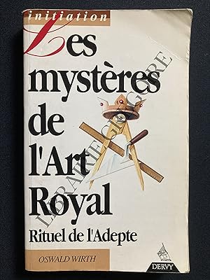 Image du vendeur pour LES MYSTERES DE L'ART ROYAL Rituel de l'Adepte mis en vente par Yves Grgoire