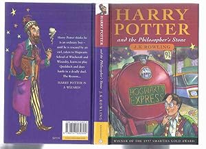 Imagen del vendedor de Harry Potter and the Philosopher's Stone ( AKA: Sorcerer's Stone ) --book 1 of the Series -by J K Rowling ( Volume One ) a la venta por Leonard Shoup