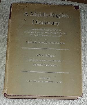 Seller image for A Middle-English Dictionary Containing Words Used By English Writers From The Twelfth To The Fifteenth Century [Import] for sale by The Librarian's Books