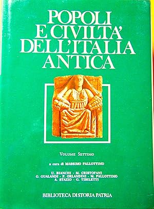 Popoli e civiltà dell Italia Antica Vol. VII