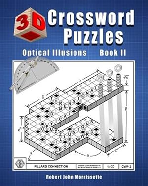 Imagen del vendedor de 3D Crossword Puzzles: Optical Illusions Book II a la venta por GreatBookPrices