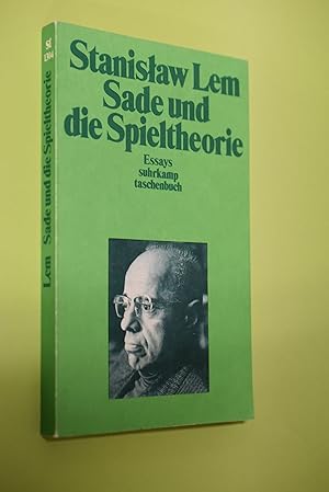 Sade und die Spieltheorie. Aus d. Poln. von Friedrich Griese / Lem, Stanislaw: Essays ; Bd. 1; Su...