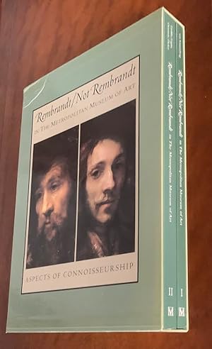 Seller image for Rembrandt / Not Rembrandt in the Metropolitan Museum of Art. Aspects of Connoisseurship. Paintings: Problems and Issues.Paintings, Drawings, and Prints: Art - Historical Perspectives for sale by Lucky Panther Books