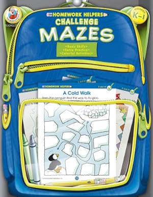 Seller image for Challenge Mazes Homework Helper, Grades K to 1 for sale by Reliant Bookstore