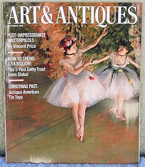 Immagine del venditore per Art & Antiques December 1986 venduto da Argyl Houser, Bookseller