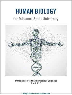 Imagen del vendedor de Human Biology for Missouri State University BMS 110 a la venta por Reliant Bookstore