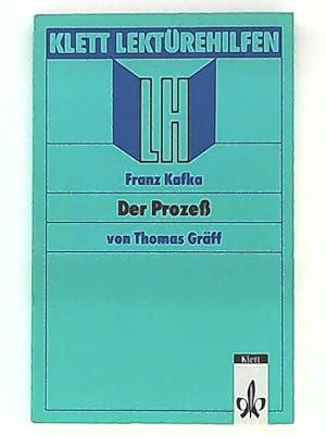 Imagen del vendedor de Lektürehilfen Franz Kafka "Der Proceß" a la venta por Leserstrahl  (Preise inkl. MwSt.)