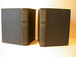 Complete Catalogue of the Library of John Quinn (2vols.)