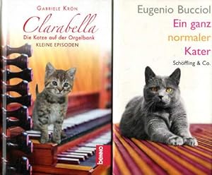 2 Bücher: Clarabella. Die Katze auf der Orgelbank / Ein ganz normaler Kater