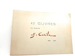 Bild des Verkufers fr 42 oeuvres du peintre A. Casile zum Verkauf von Mimesis