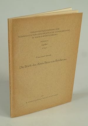 Bild des Verkufers fr Die Briefe des Abtes Bern von Reichenau. zum Verkauf von Antiquariat Dorner