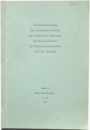 Bild des Verkufers fr Geophysikalisch interessante Gedanken bei Copernicus und Kepler. (Sonderdruck) zum Verkauf von Archiv Fuenfgiebelhaus