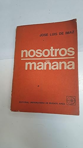 Imagen del vendedor de Nosotros maana a la venta por Libros nicos