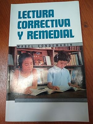 Seller image for Lectura correctiva y remedial for sale by Libros nicos