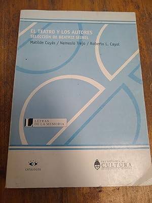 Seller image for El teatro y los autores for sale by Libros nicos
