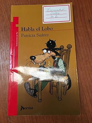 Seller image for Habla el lobo for sale by Libros nicos