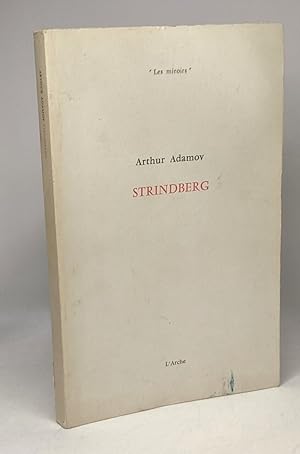 Imagen del vendedor de Strindberg / Coll. Les Miroirs a la venta por crealivres