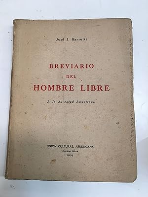 Seller image for Brevario del hombre libre for sale by Libros nicos