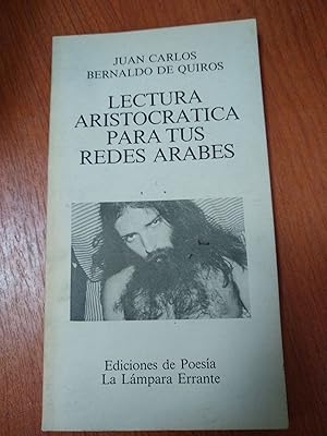 Seller image for Lectura Aristocratica para tus redes arabes for sale by Libros nicos