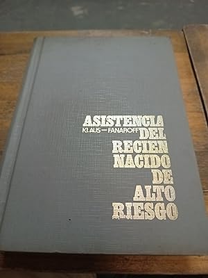 Seller image for Asistencia del recien nacido de alto riesgo for sale by Libros nicos