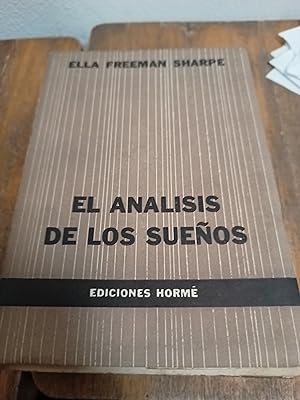 Imagen del vendedor de El analisis de los sueos a la venta por Libros nicos