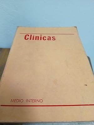 Immagine del venditore per Clnicas venduto da Libros nicos