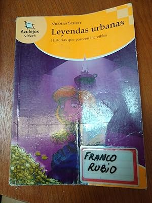 Immagine del venditore per Leyendas urbanas venduto da Libros nicos