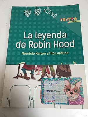 Immagine del venditore per La leyenda de Robin Hood venduto da Libros nicos