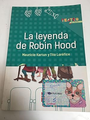 Seller image for La leyenda de Robin Hood for sale by Libros nicos